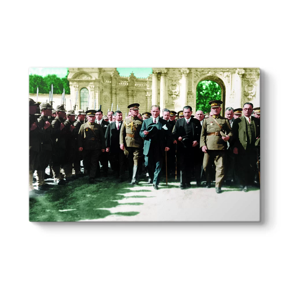 Atatürk Renkli Tablosu - Model 1
